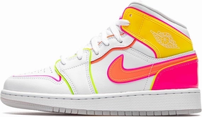 Nike Unisex-Child Air Jordan 1 Mid Gs Shoes