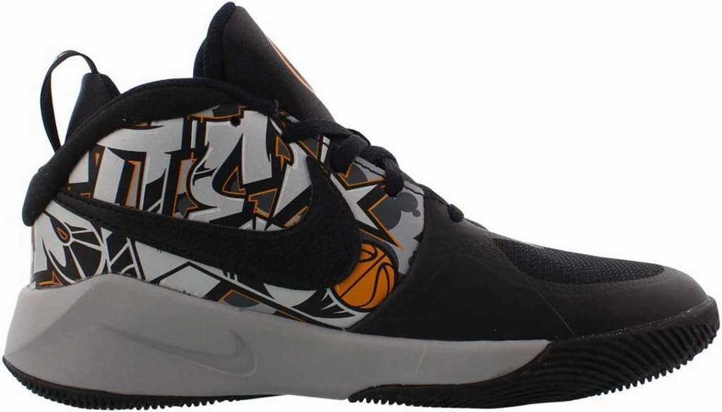 Nike Unisex-Child Team Hustle D 9 Pre School Basketball Shoe