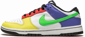 Nike W Dunk Low Womens Basketball Shoes, multi-coloured, 10.5 US