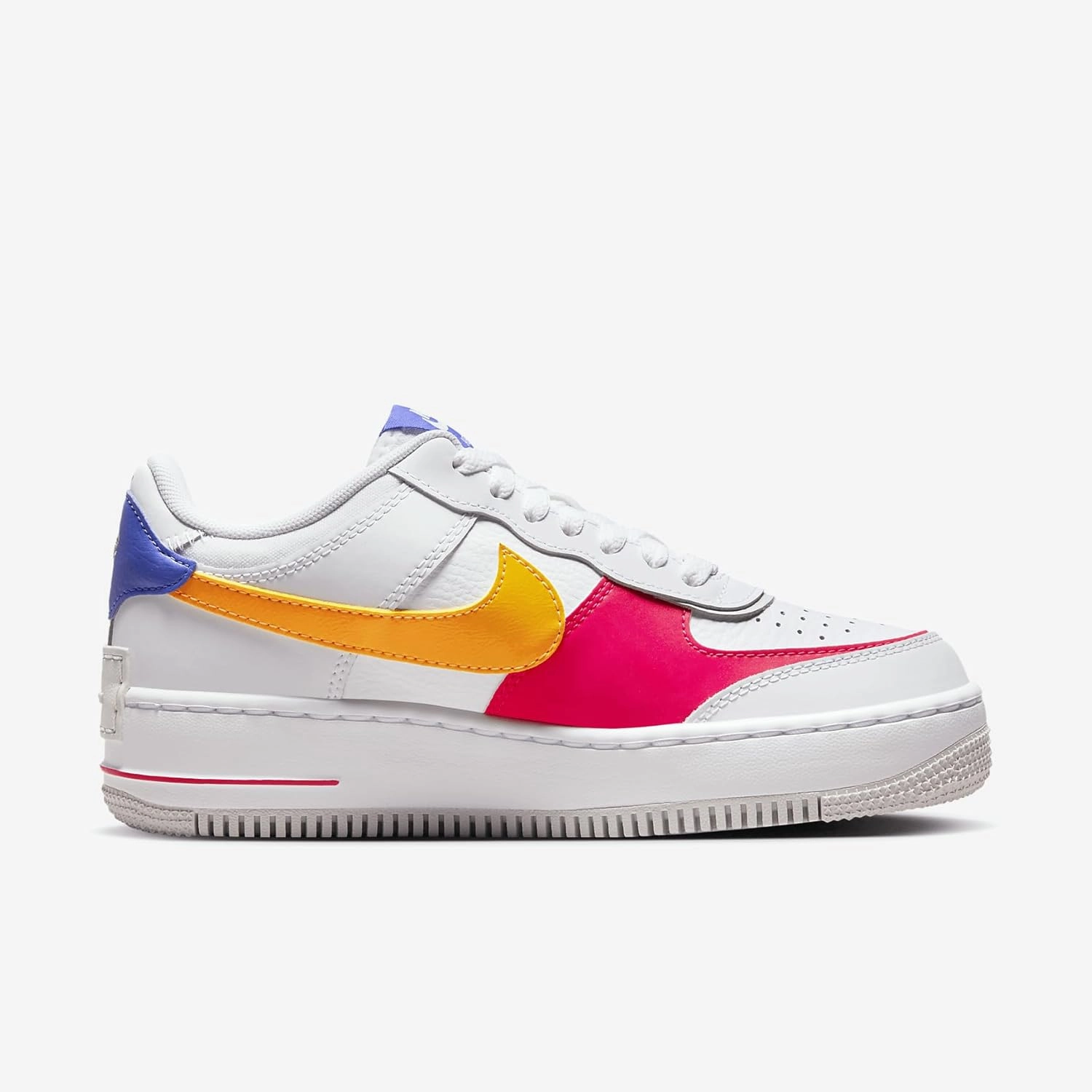 Nike Women's Air Force 1 Crater Flyknit Fuchsia Glow/Wht-Pink Blast (DC7273 500)
