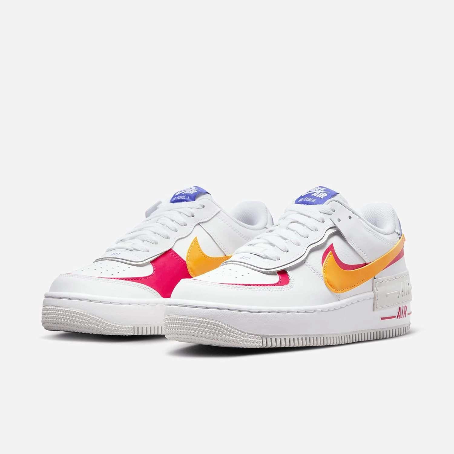 Nike Women's Air Force 1 Crater Flyknit Fuchsia Glow/Wht-Pink Blast (DC7273 500)