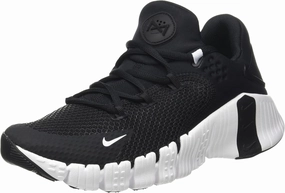 Nike Women's Free Metcon 4 Shoe, Black White Black Volt, 11.5