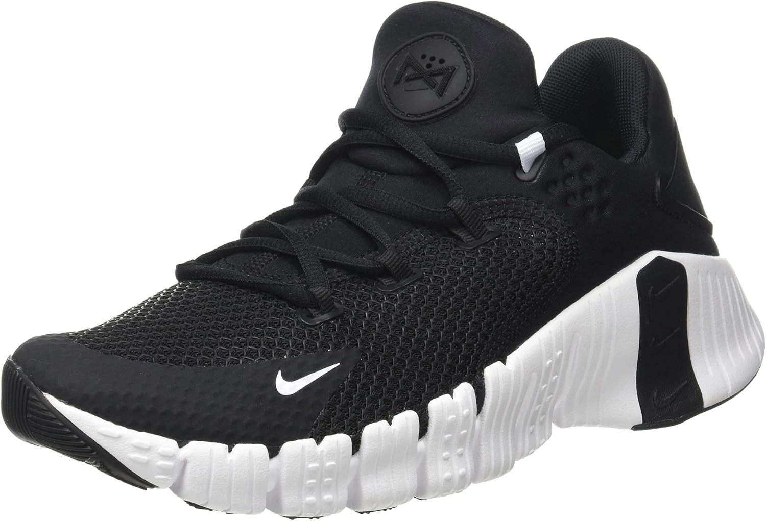 Nike Women's Free Metcon 4 Shoe, Black White Black Volt, 11.5