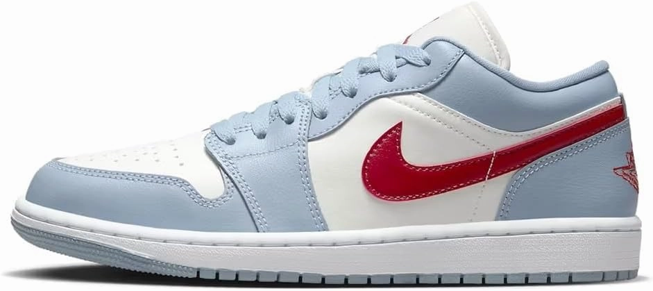 NIKE Women's Modern, Sail Dune Red Blue Grey White, 12