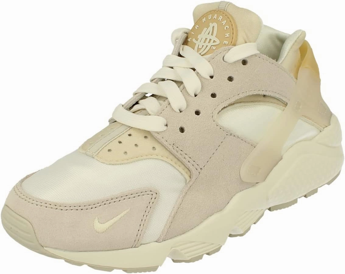 Nike Womens Air Huarache Running Trainers DX8952 Sneakers Shoes (UK 4 US 6.5 EU 37.5, Light Bone Coconut Milk Sesame 001)
