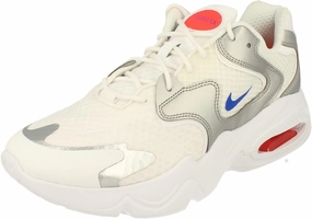 Nike Womens Air Max 2X Running Trainers CK2947 Sneakers Shoes (UK 8.5 US 11 EU 43, White Racer Blue White 102)