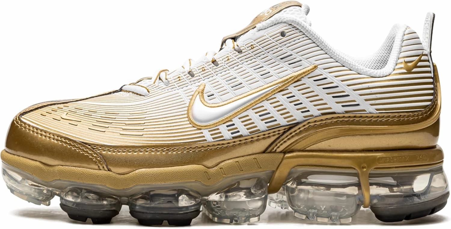 Nike Womens Air Vapormax 360 WMNS CK9670 101 White/Metallic Gold - Size 6.5W
