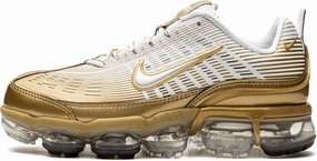 Nike Womens Air Vapormax 360 WMNS CK9670 101 White/Metallic Gold - Size 6.5W