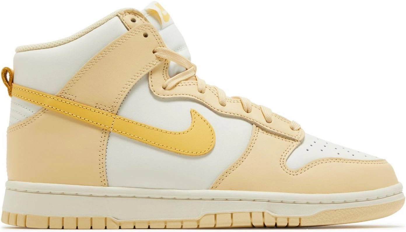 Nike Womens Dunk High Pale Vanilla/Topaz Gold-Sail Size 5.5