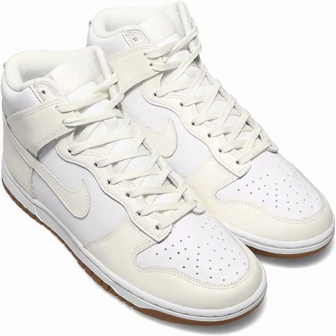 Nike Womens Dunk High WMNS DD1869, White/Sail, 24.0 cm