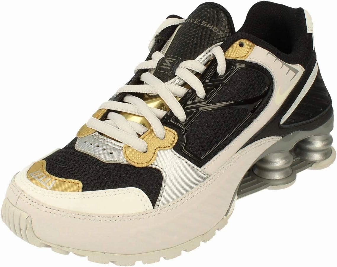 Nike Womens Shox Enigma Running Trainers CT3452 Sneakers Shoes (UK 3 US 5.5 EU 36, vast Grey sail Black 001)