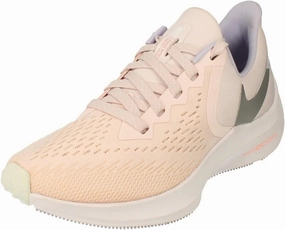 Nike Womens Zoom Winflo 6 Running Trainers CK4475 Sneakers Shoes (UK 6 US 8.5 EU 40, Pale Pink Metallic Silver 600)