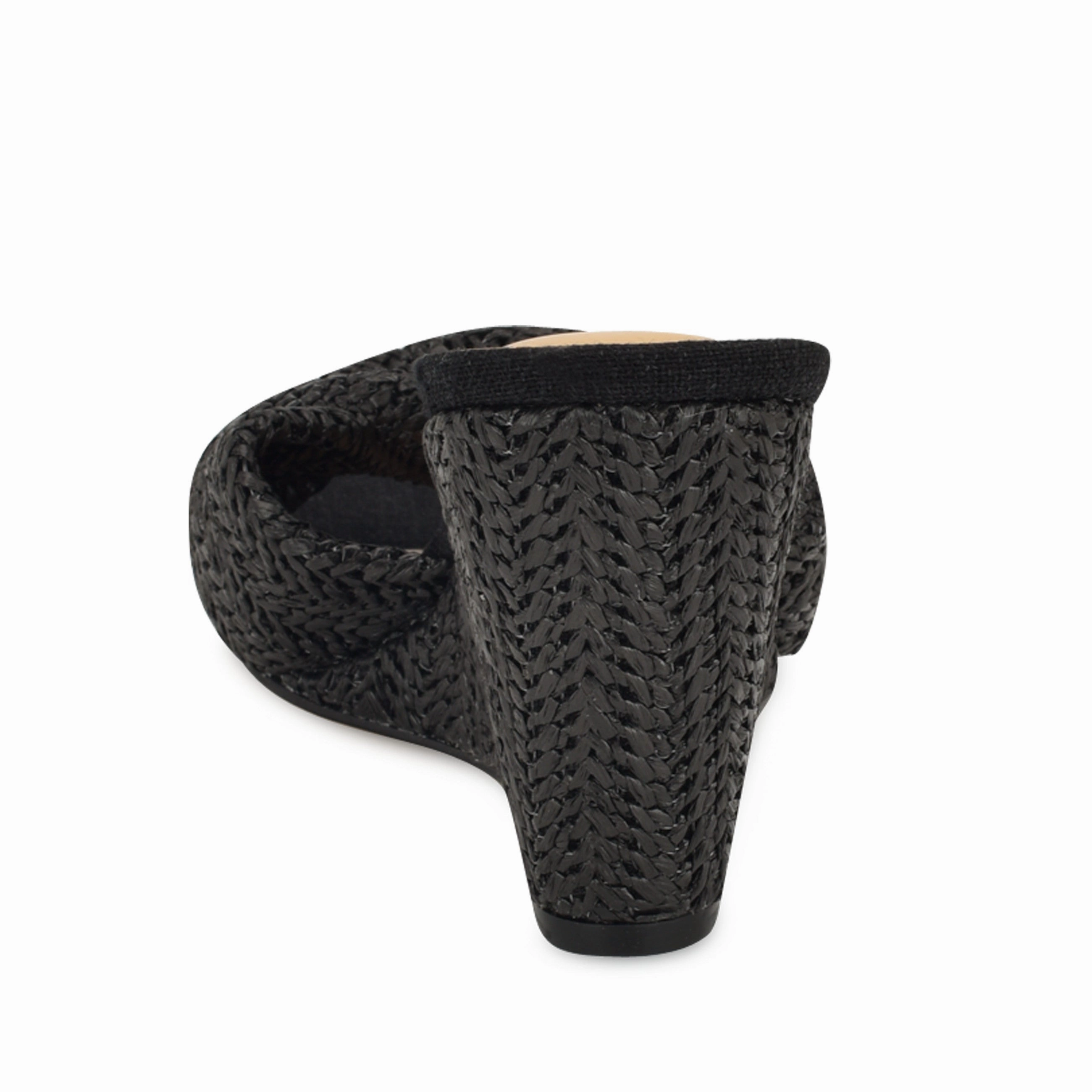 Nikhil Twist Wedge Sandals