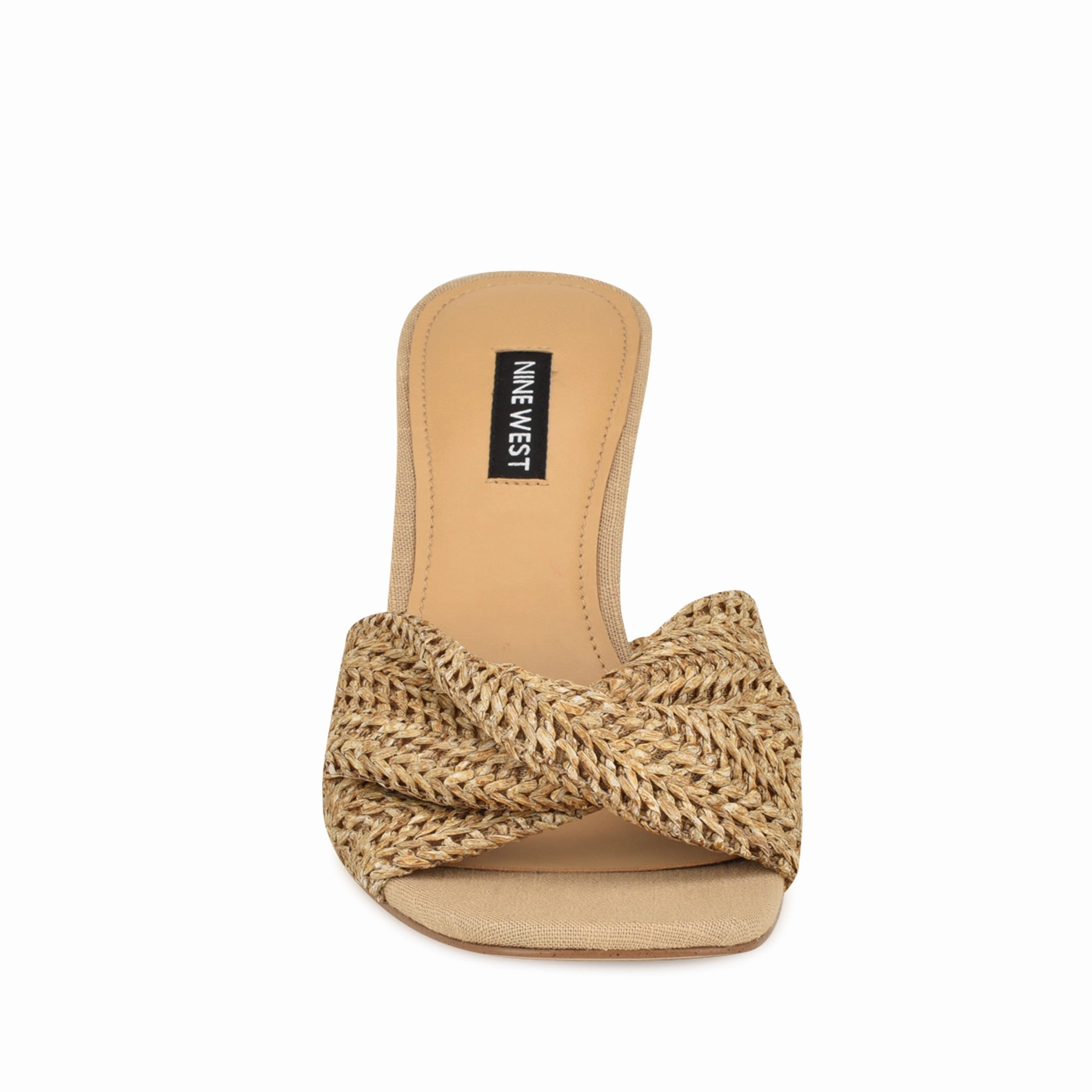 Nikhil Twist Wedge Sandals