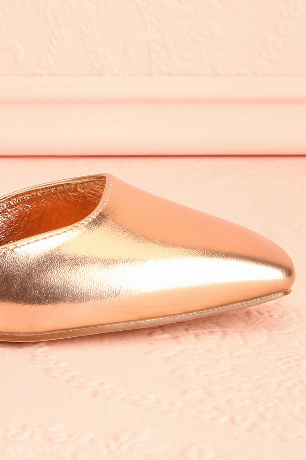 Nycole Rose Gold | High-Heels w/ Ankle Strap