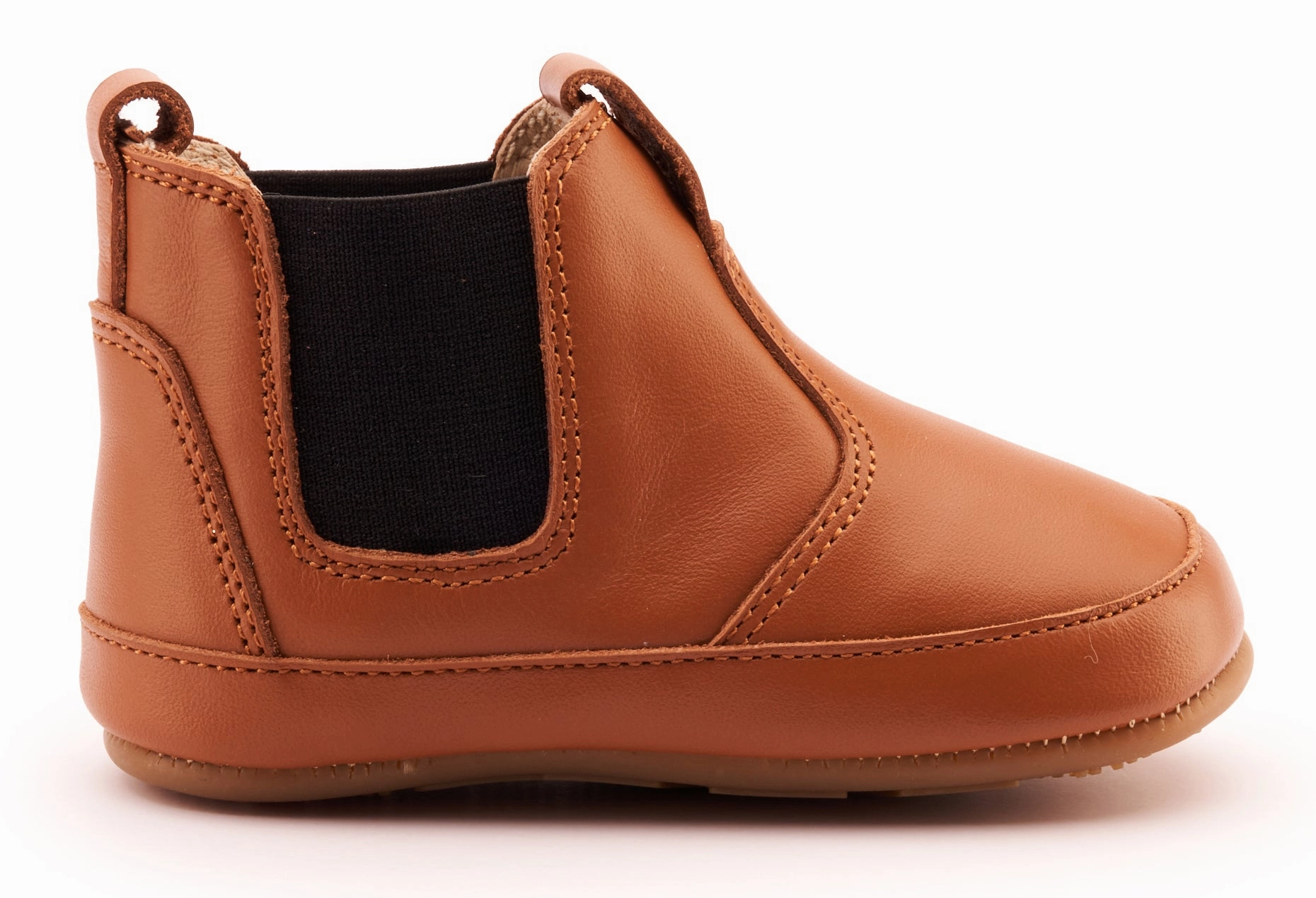 Old Soles Boy's & Girl's 188R Bambini Local Boots/Dress Shoes - Tan / Black