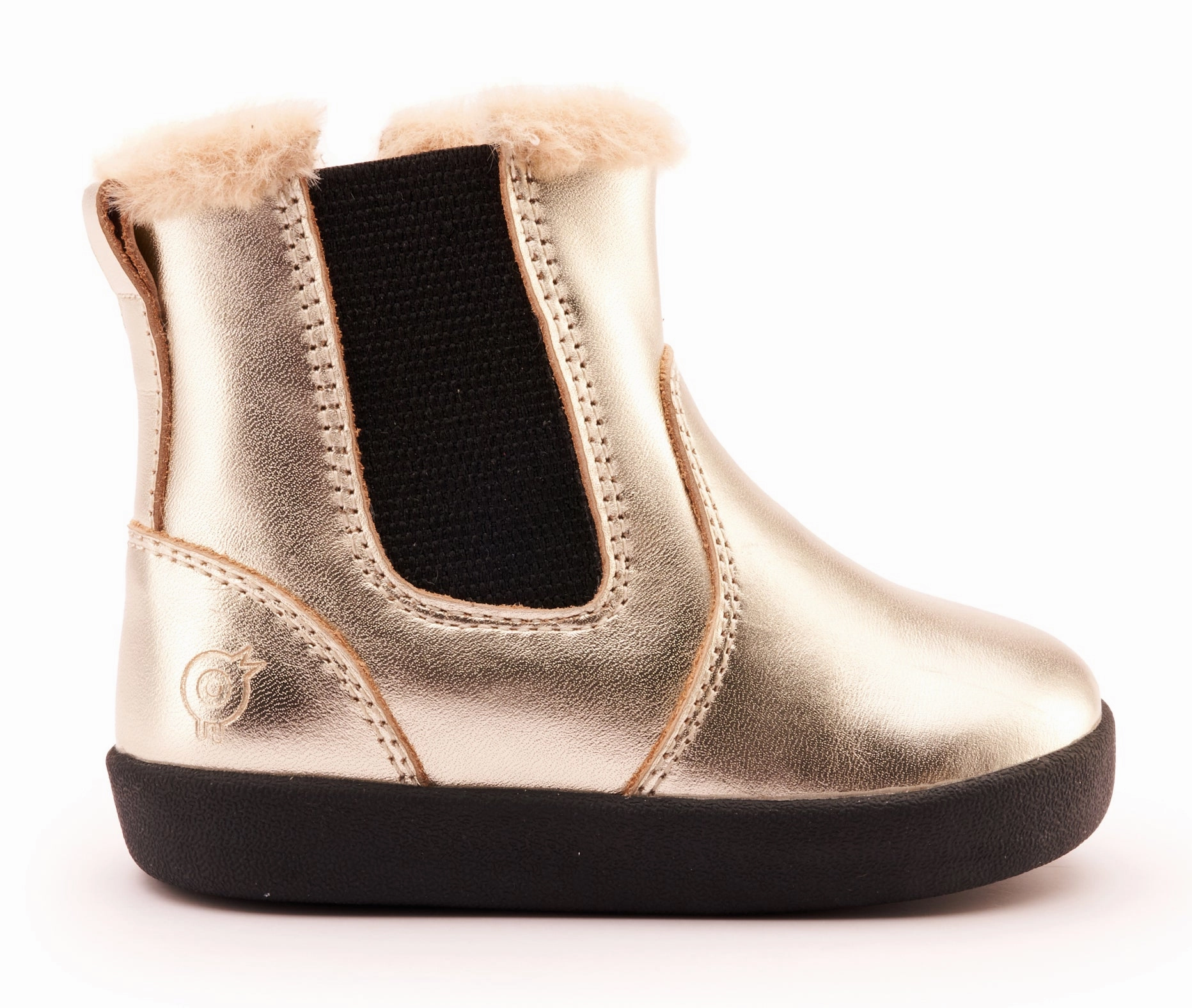 Old Soles Boy's and Girl's 315 Rider Boot Casual Shoes - Gold
