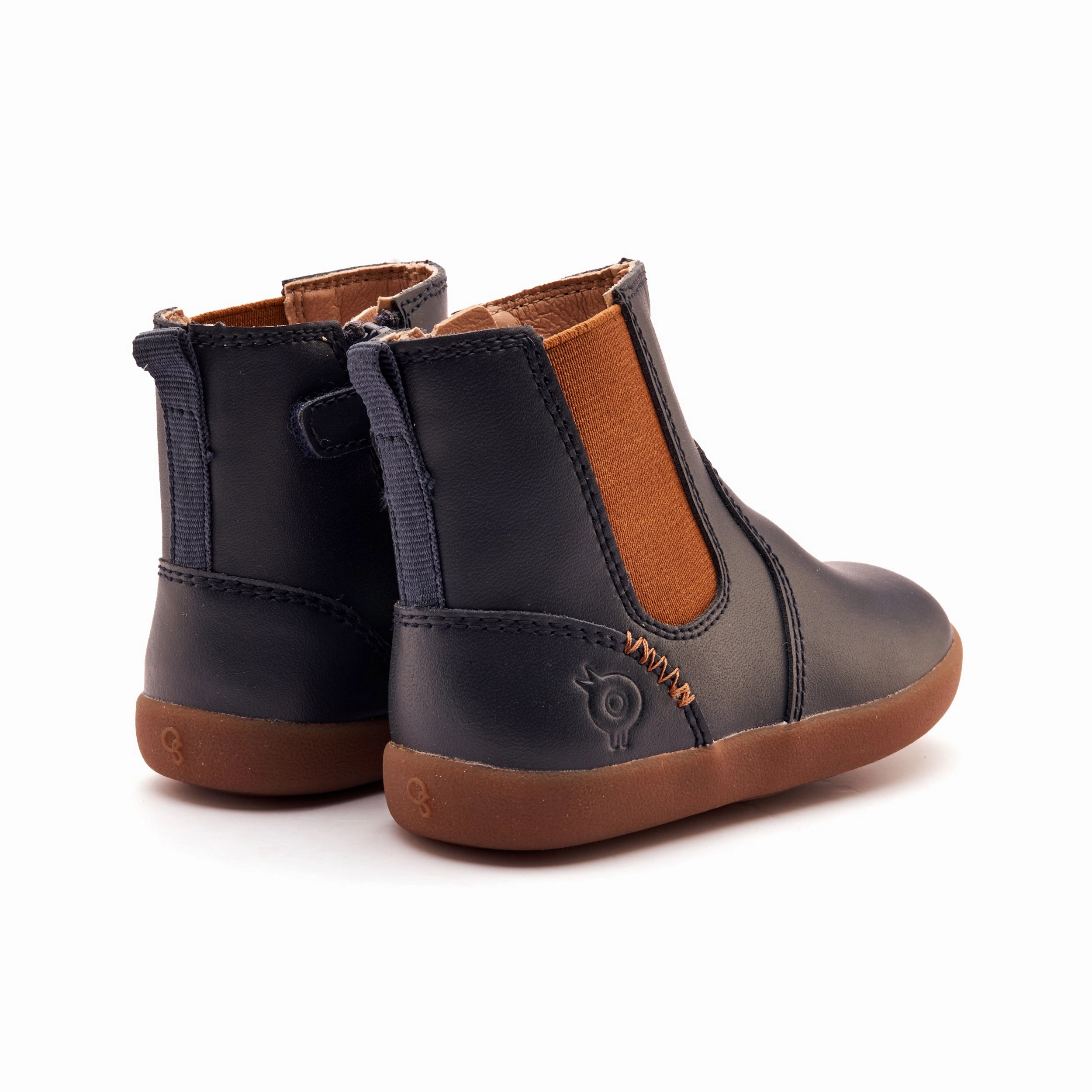 Old Soles Boy's and Girl's Ziggy Boot Boots - Navy