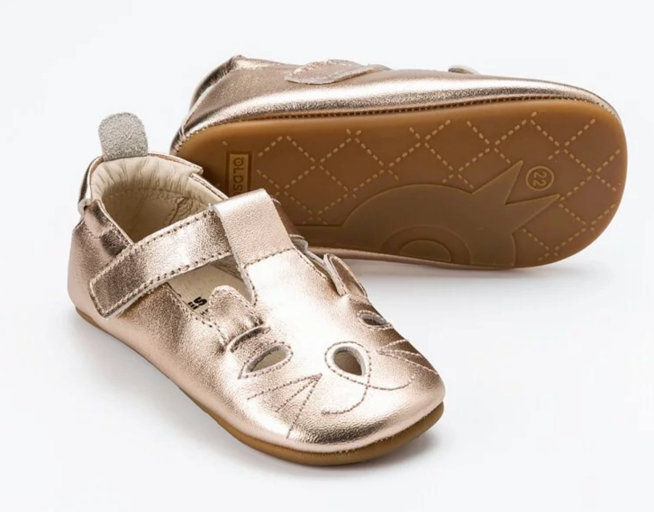 Old Soles Cutesy Shoe Copper Size 2 (3-6m)
