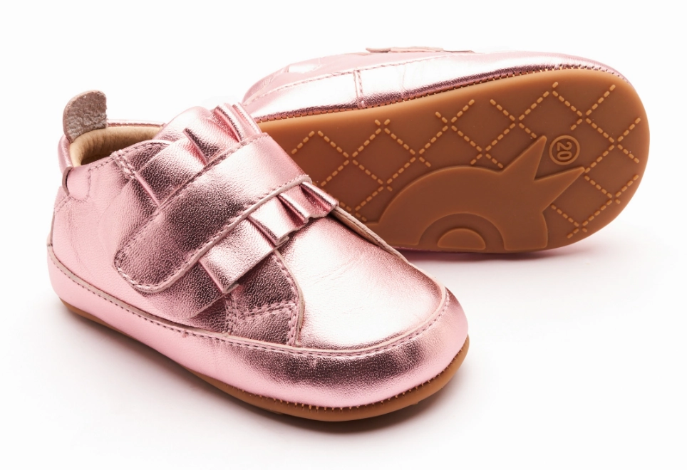 Old Soles Frilly Baby Pink Frost / Gum Sole