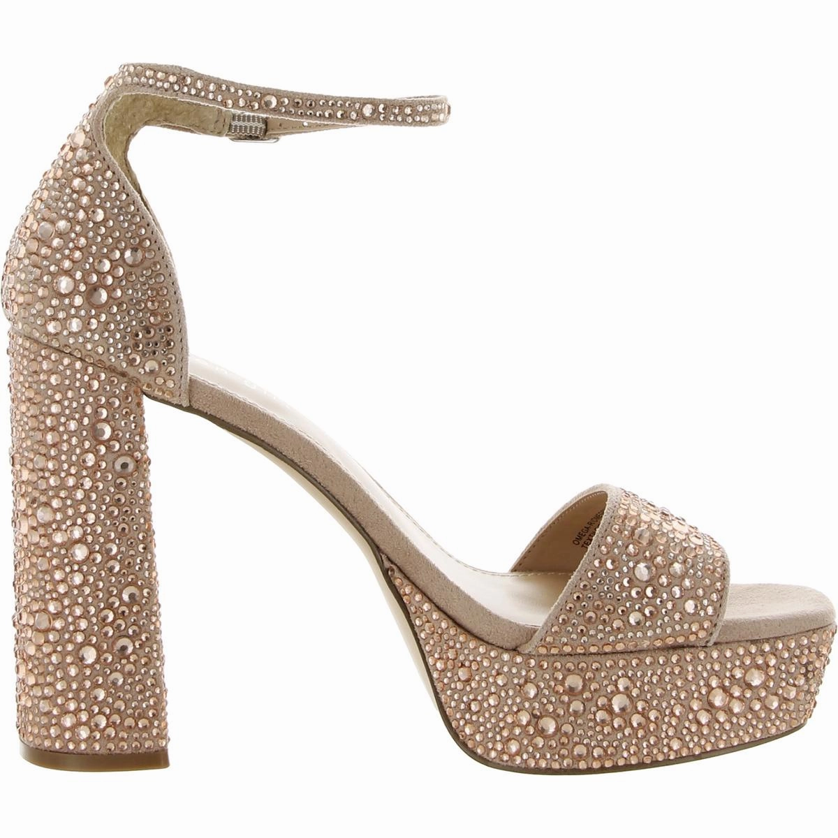 Omega R Womens Dressy Ankle Strap Platform Sandals