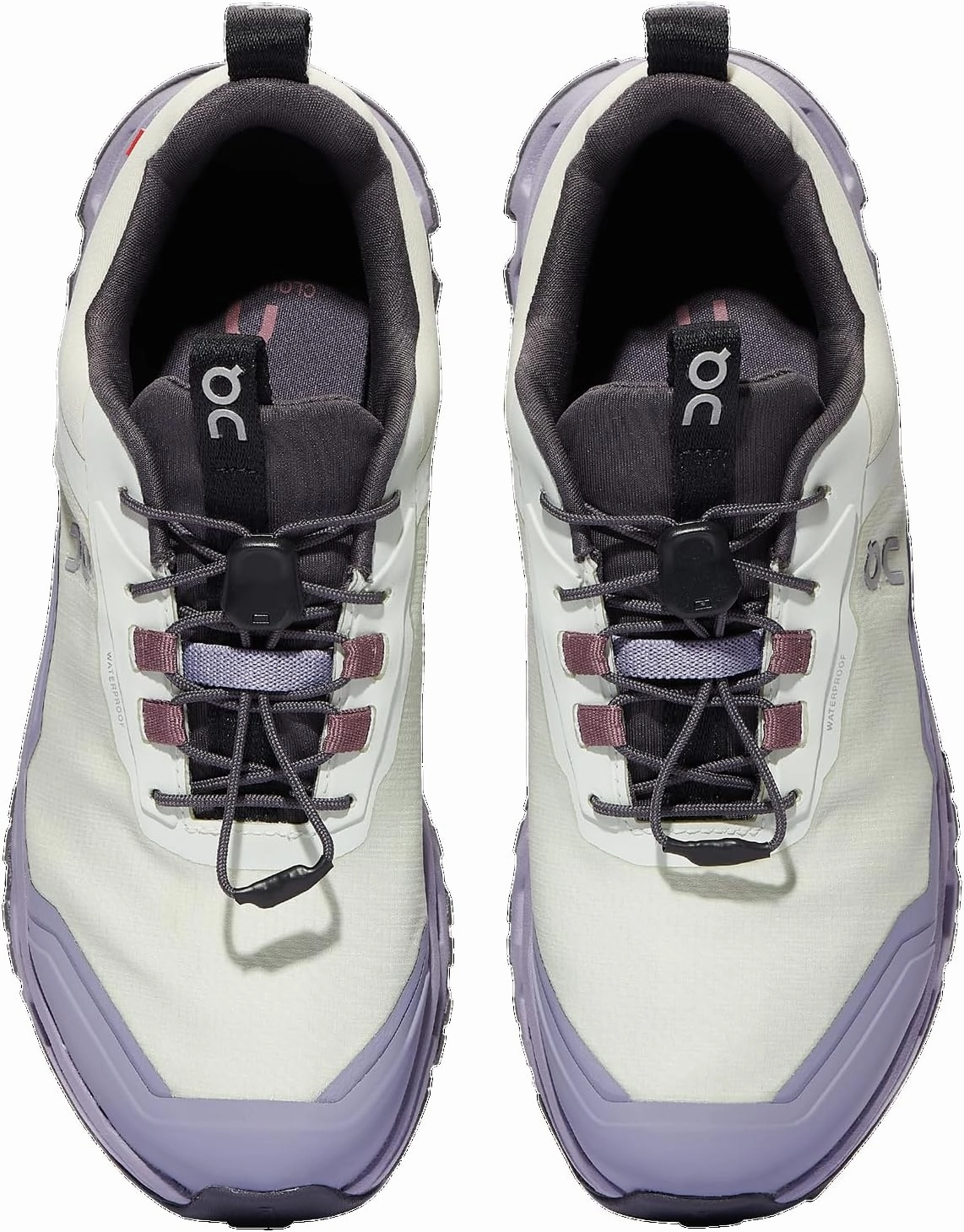 On Cloudhero Waterproof - Boys' Grade School Casual Running Shoes (Aloe/Feather)