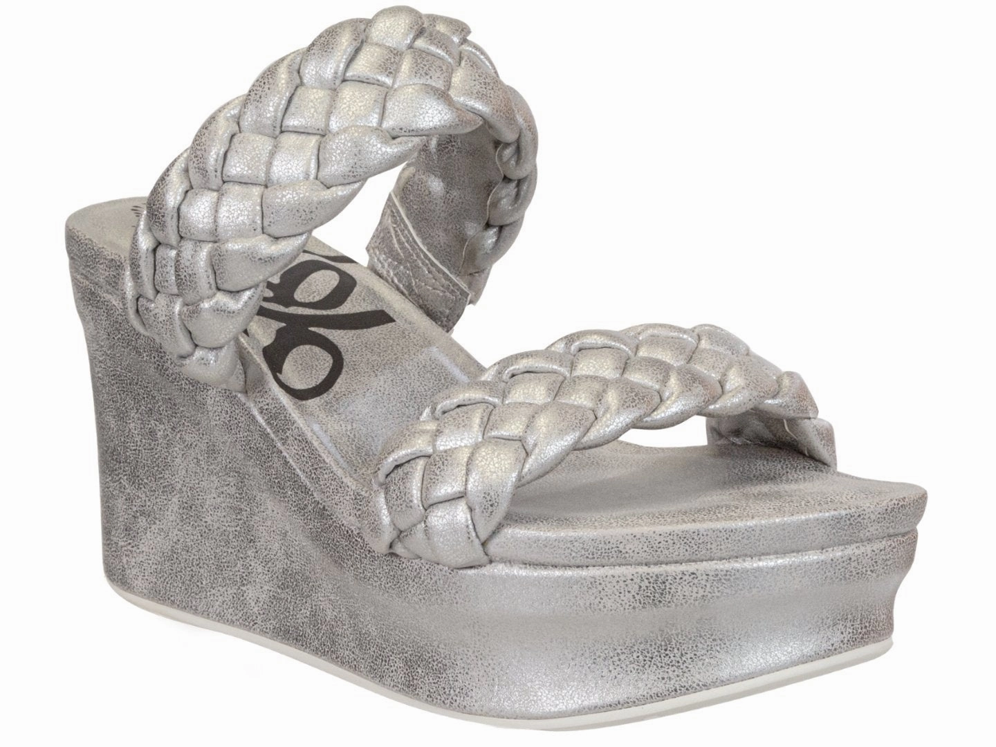 OTBT: Fluent in SILVER Wedge Sandals