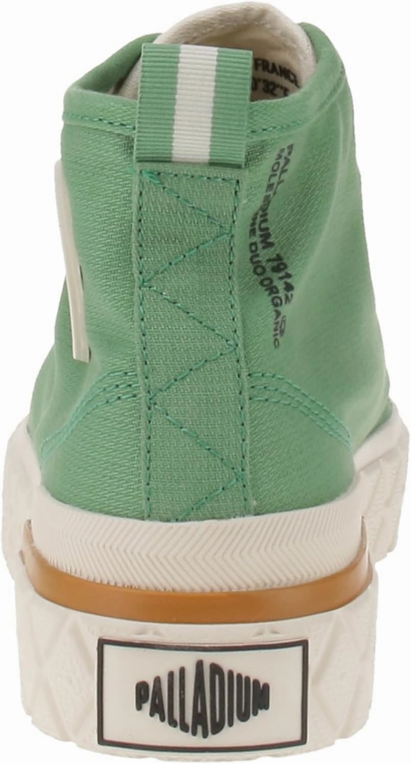 Palladium Unisex Palla Ace Mid Organic Canvas Lace Up Sneaker