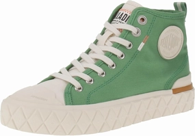Palladium Unisex Palla Ace Mid Organic Canvas Lace Up Sneaker