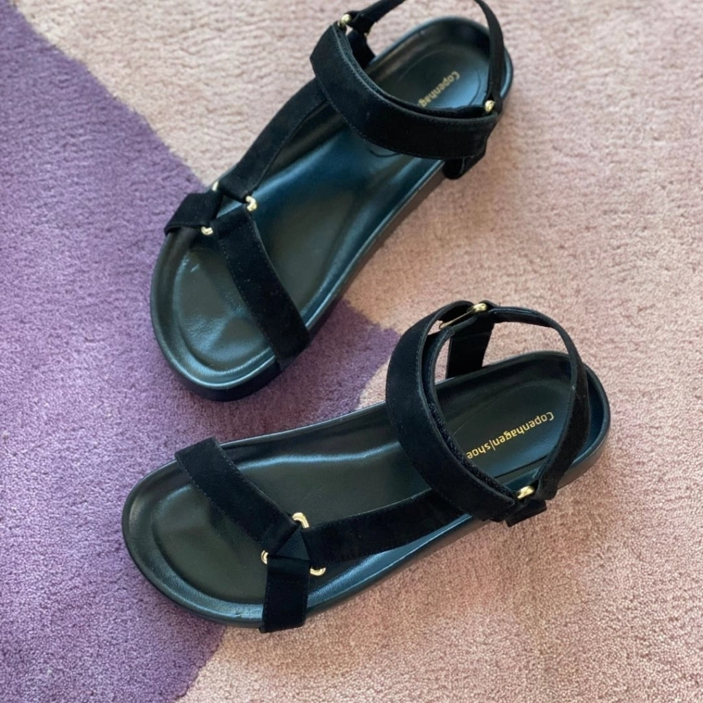PEACE suede - Black