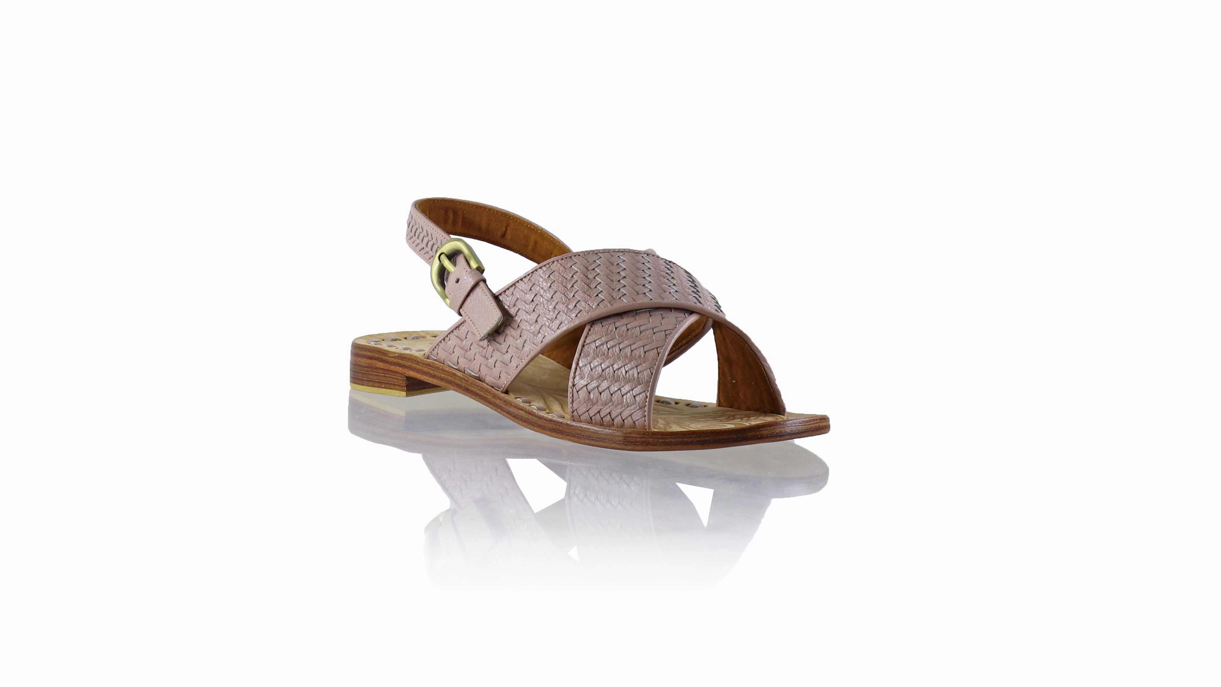 Petra with Strap 20mm Flat - Soft Pink BKK