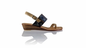 Prana 35mm Wedge - Nude & Black V Endek