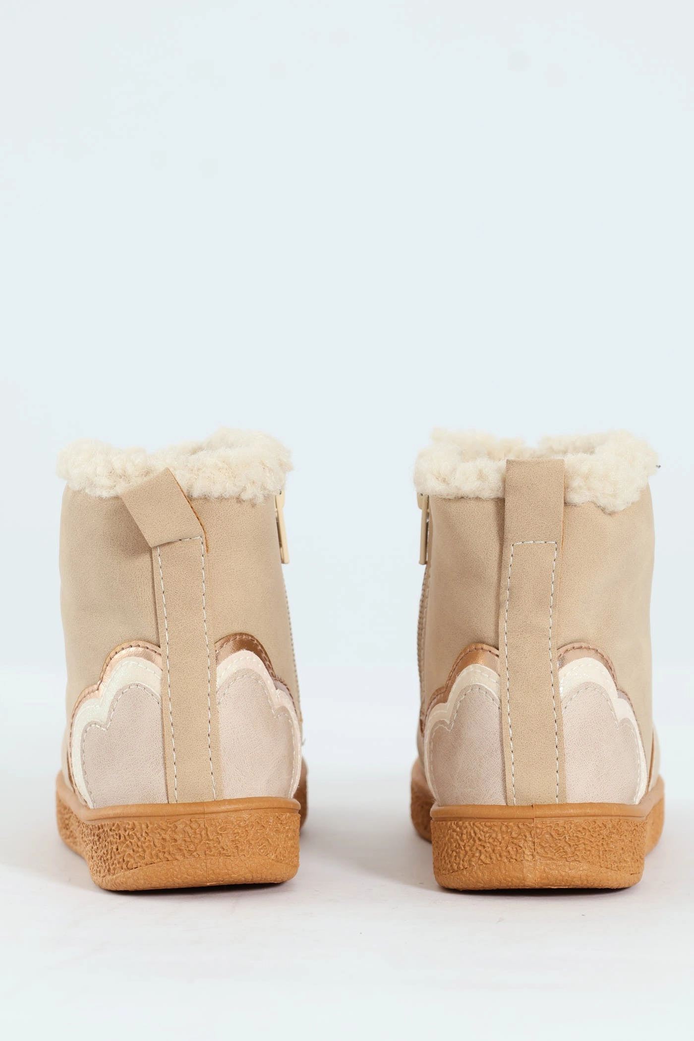 Pre-Girls Applique Boot - Camel