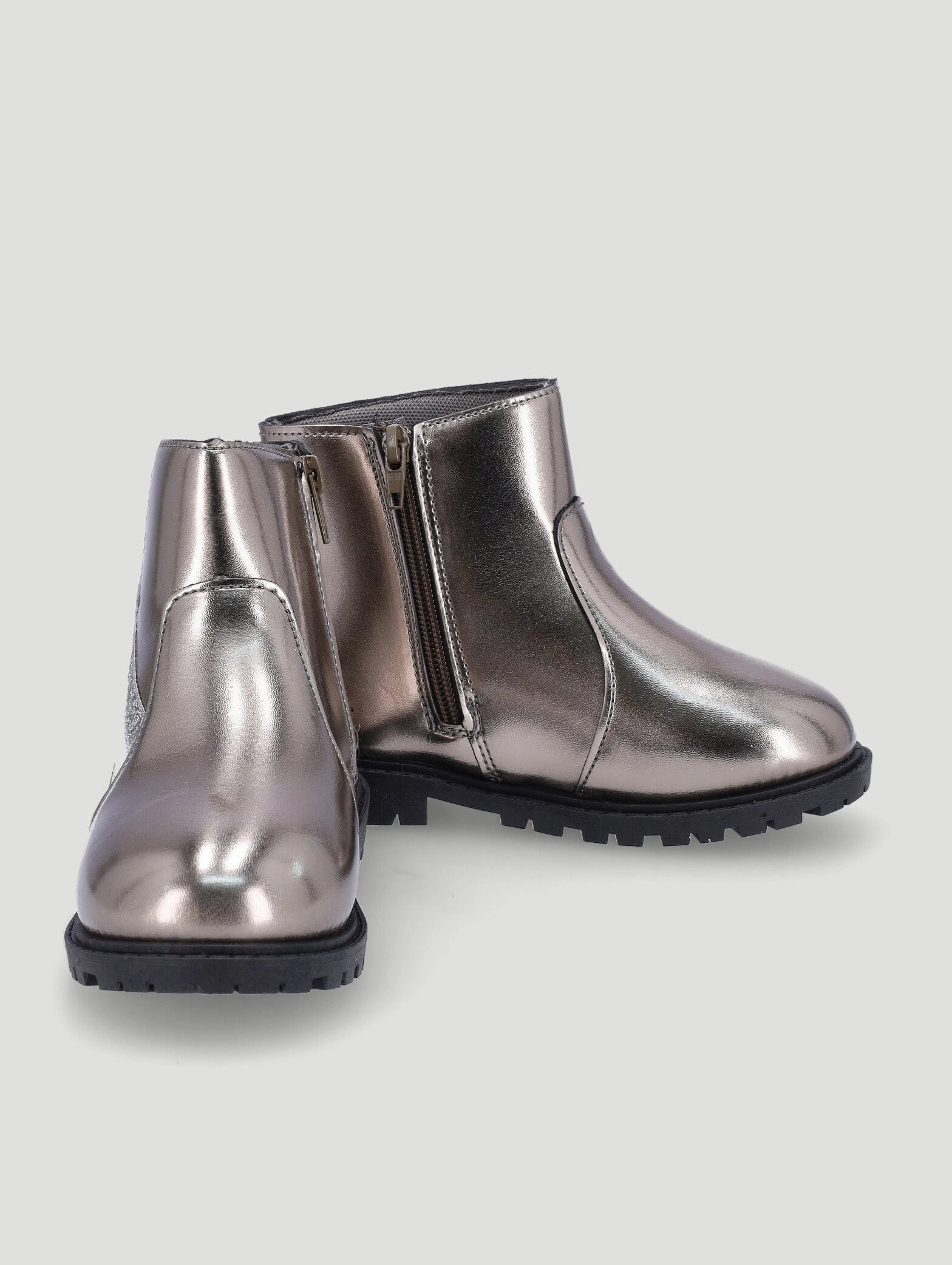 Pre-Girls Applique Boot - Peweter