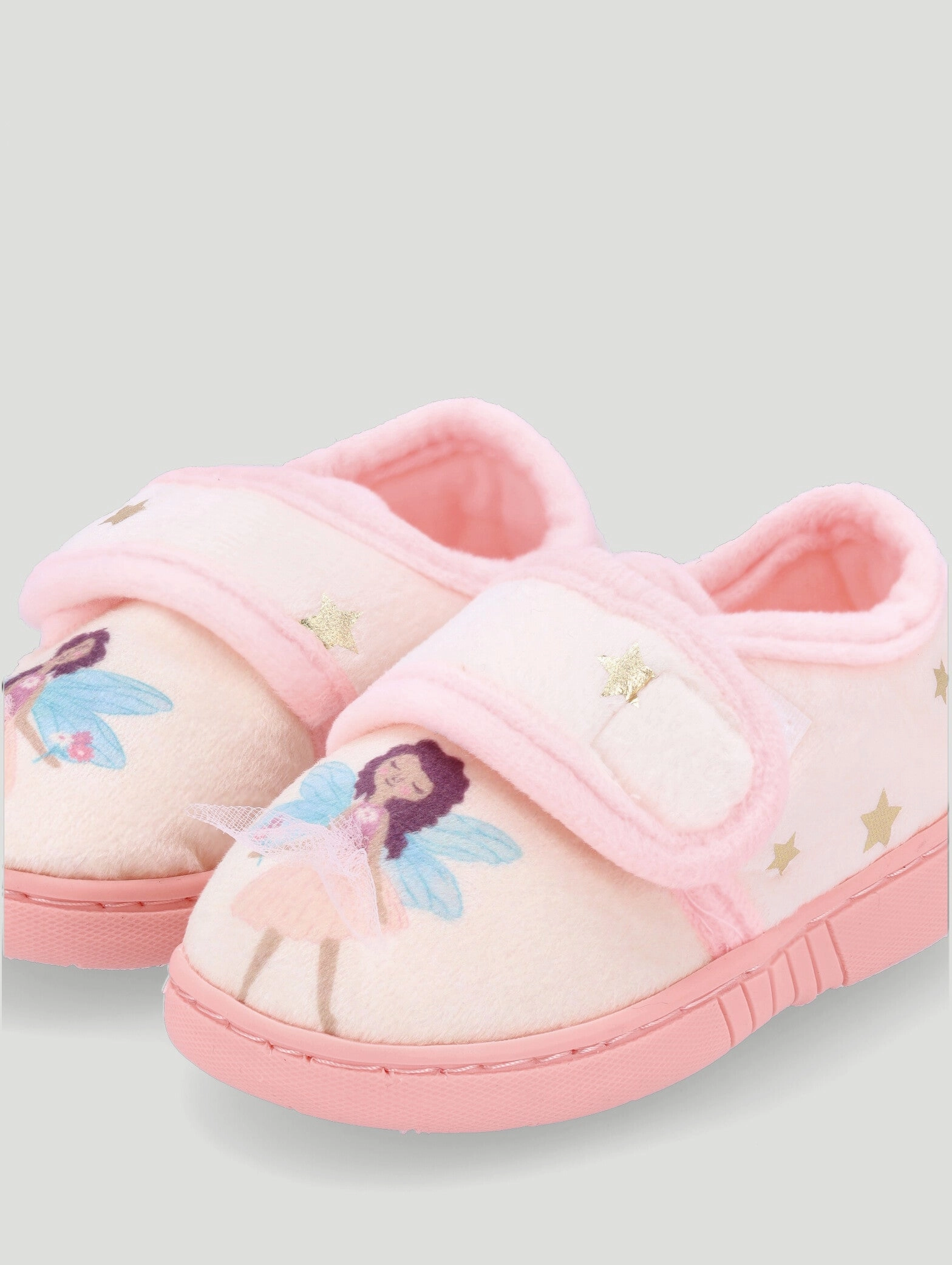 Pre-Girls Ballerina Novelty Slipper - White/Pink
