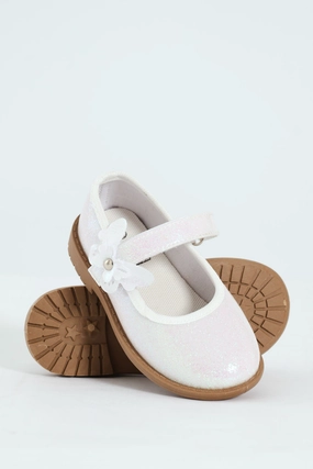 Pre-Girls Comfort Pump - White