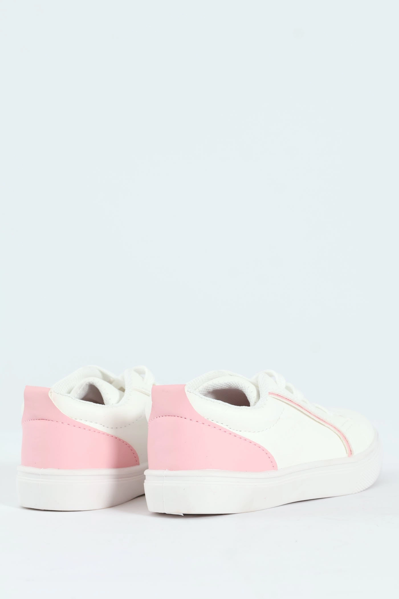Pre-Girls Street Sneaker - White