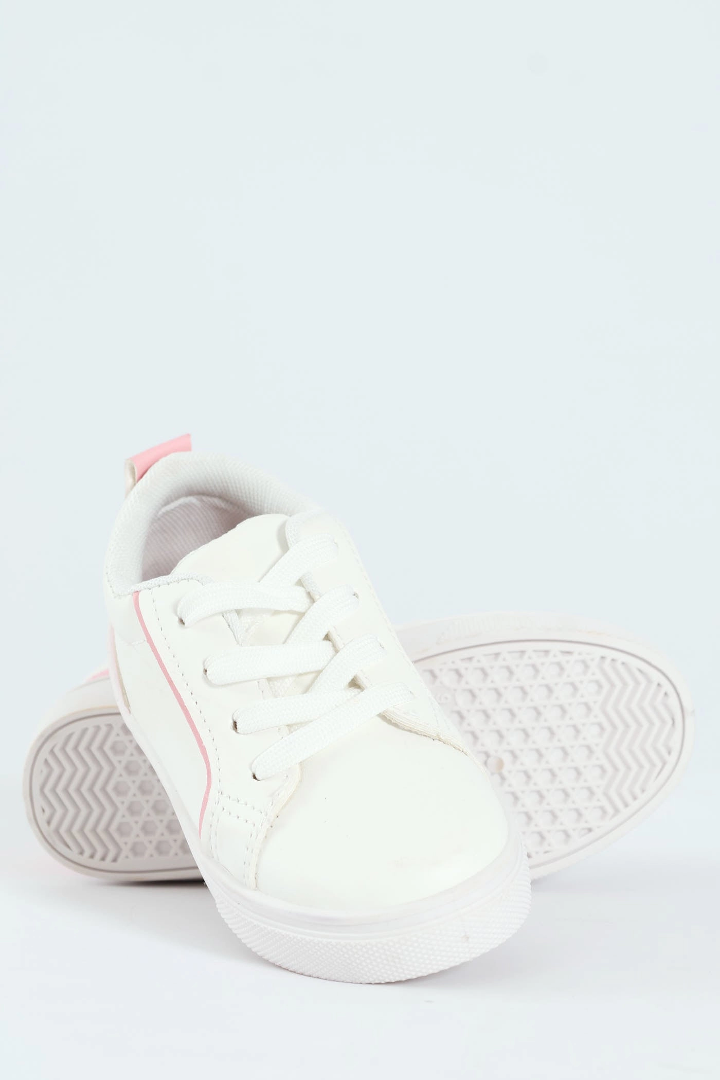 Pre-Girls Street Sneaker - White