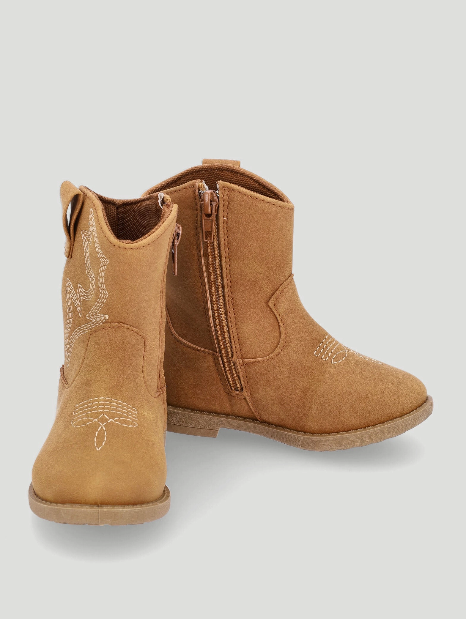 Pre-Girls Western Boot - Tan