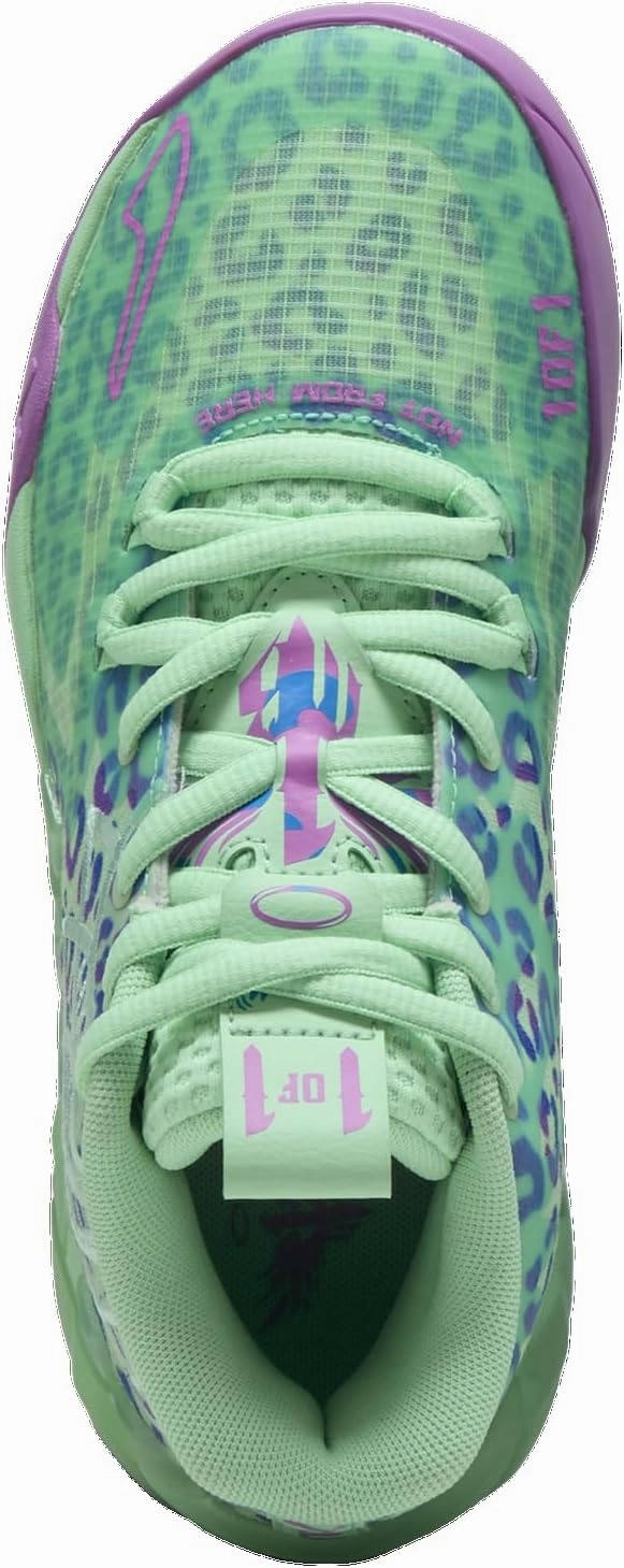 PUMA Kids Boys Mb.01 Alien Safari Basketball Sneakers Shoes - Green