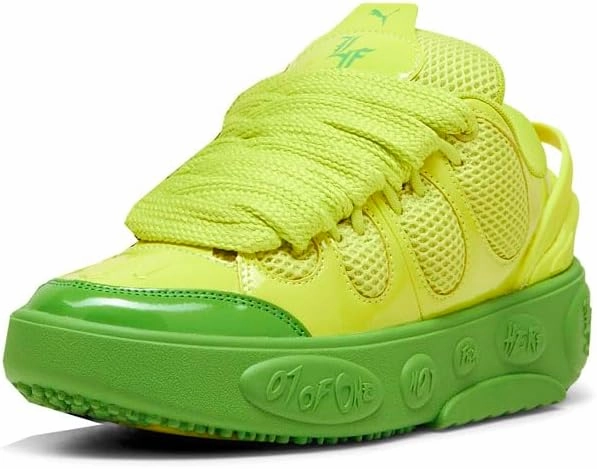 Puma La France Assist - Boys' Grade School (Green/Lime Smash)