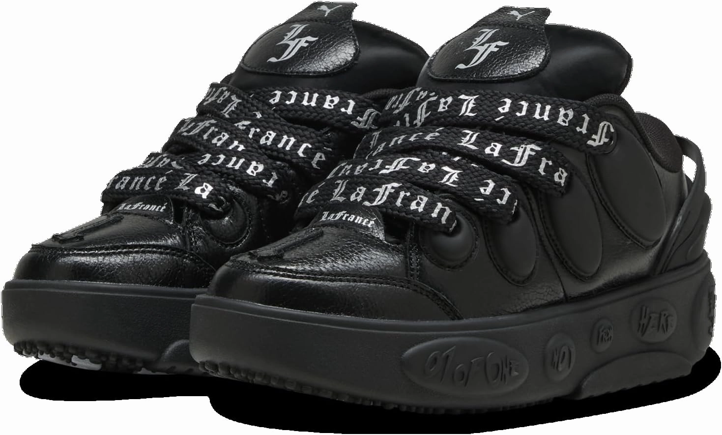 Puma La France Chrome - Boys' Grade School (Silver/Black)