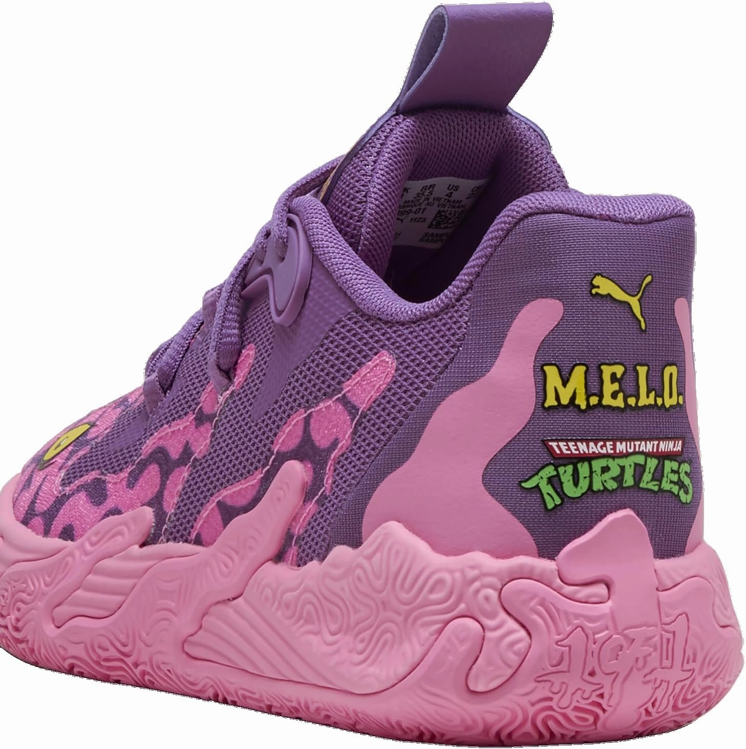 Puma MB.03 Low TMNT Krang - Boys' Grade School (Purple/Pink)