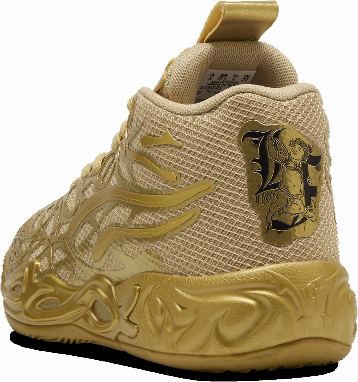 Puma MB.04 Golden Child - Boys' Grade School (Gold/Black)