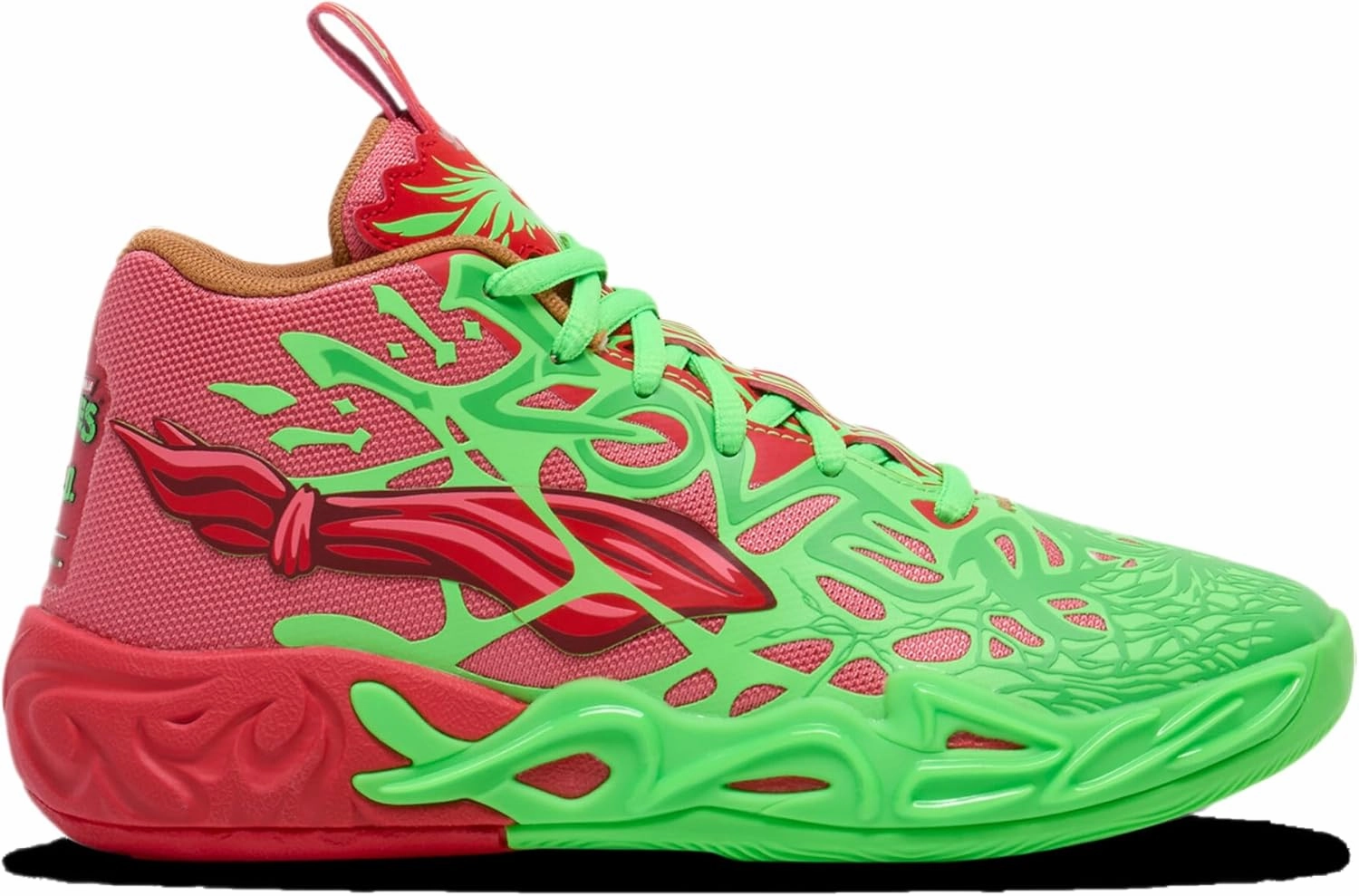 Puma MB.04 TMNT R&D - Boys' Grade School (Red/Dark Amethyst)