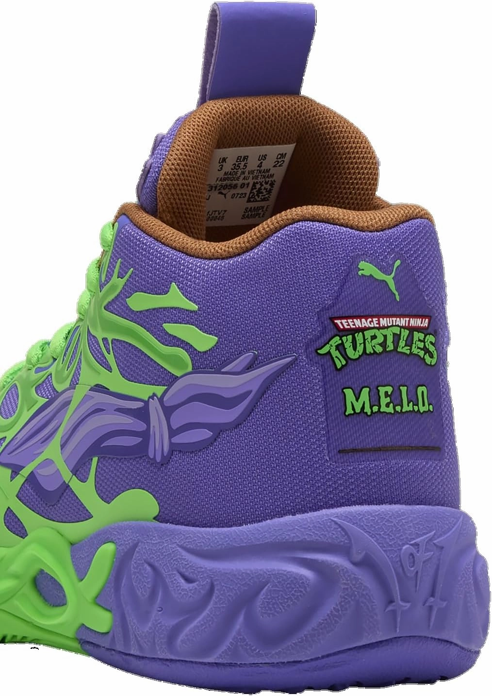 Puma MB.04 TMNT R&D - Boys' Grade School (Red/Dark Amethyst)