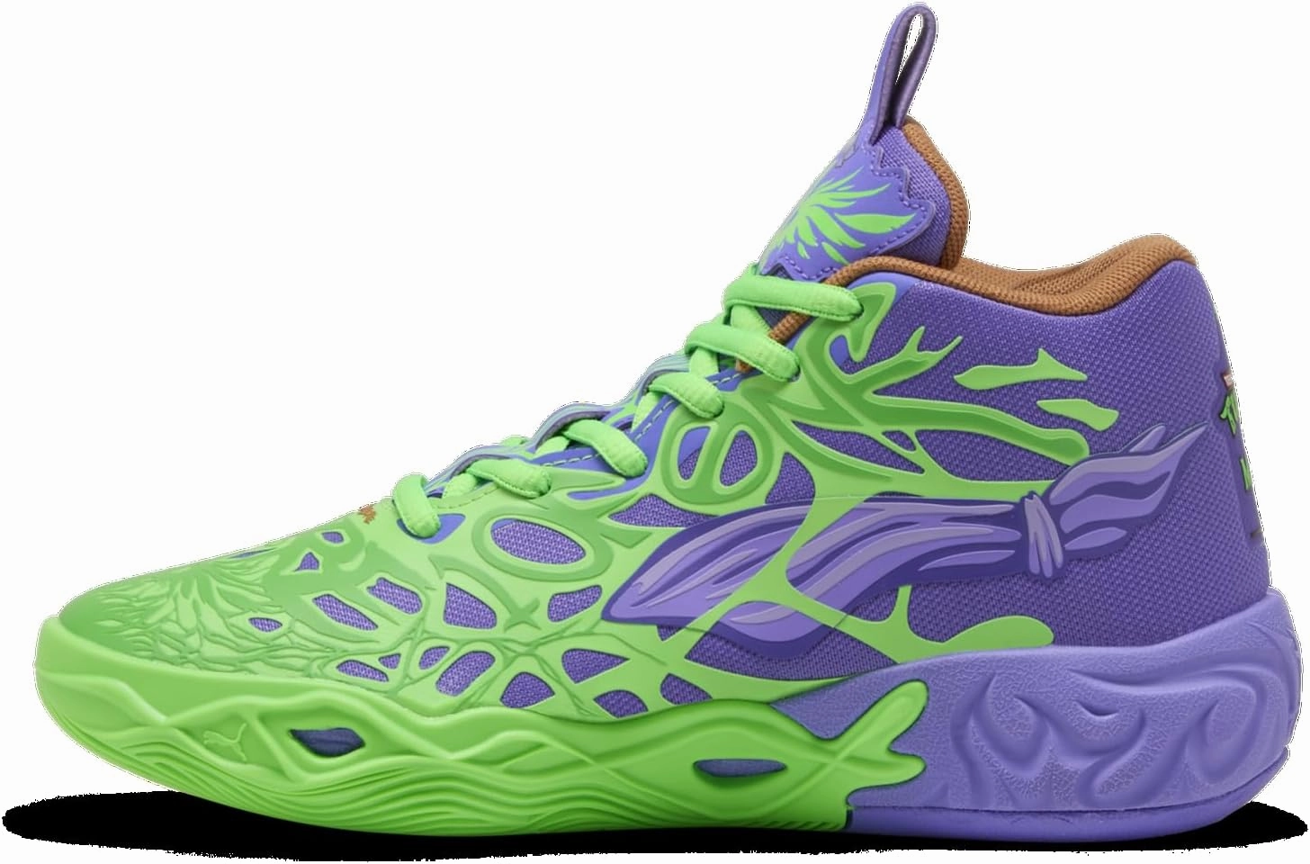 Puma MB.04 TMNT R&D - Boys' Grade School (Red/Dark Amethyst)