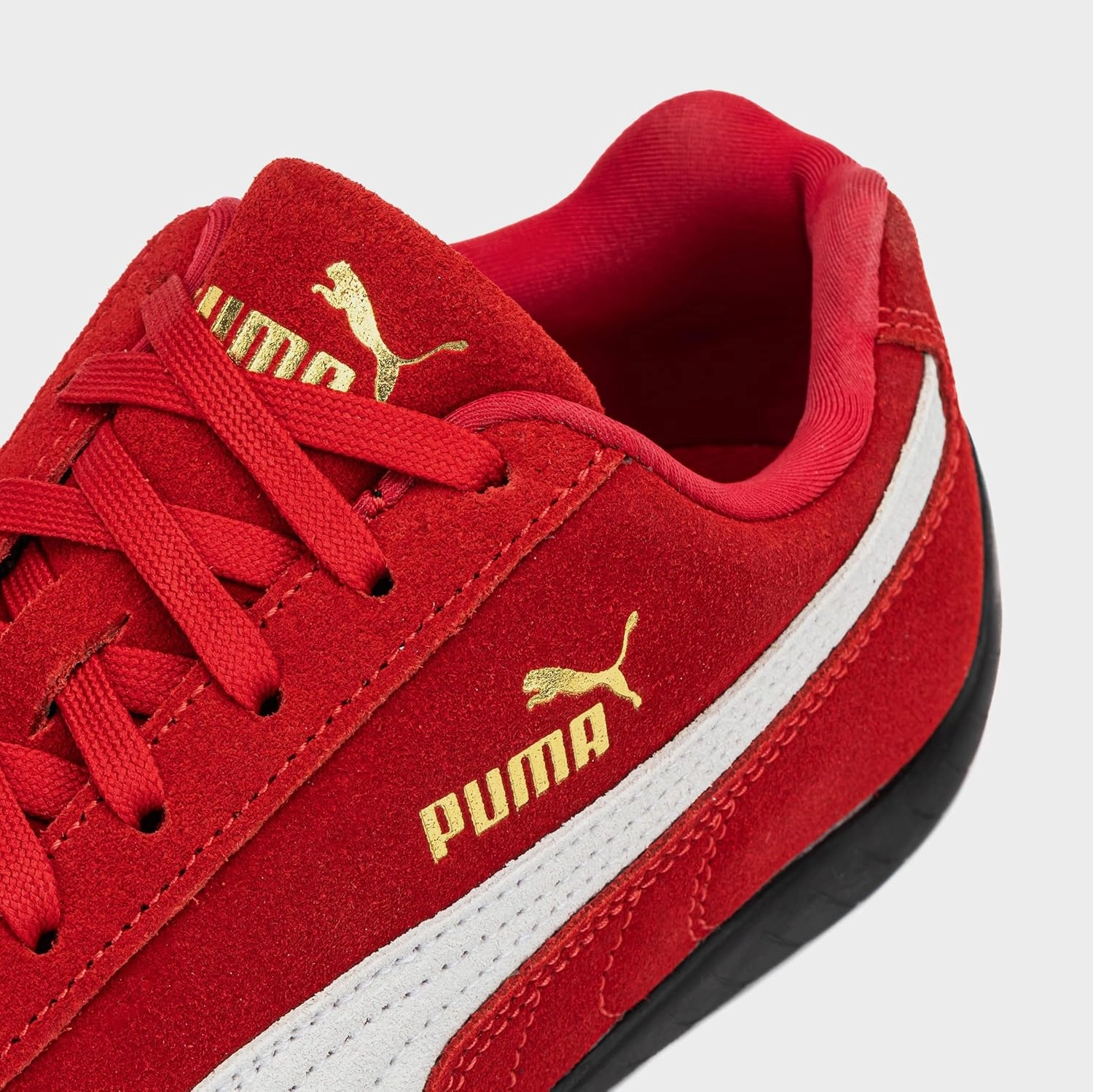 PUMA Speedcat OG Grade School Lifestyle Shoes (Red/White)