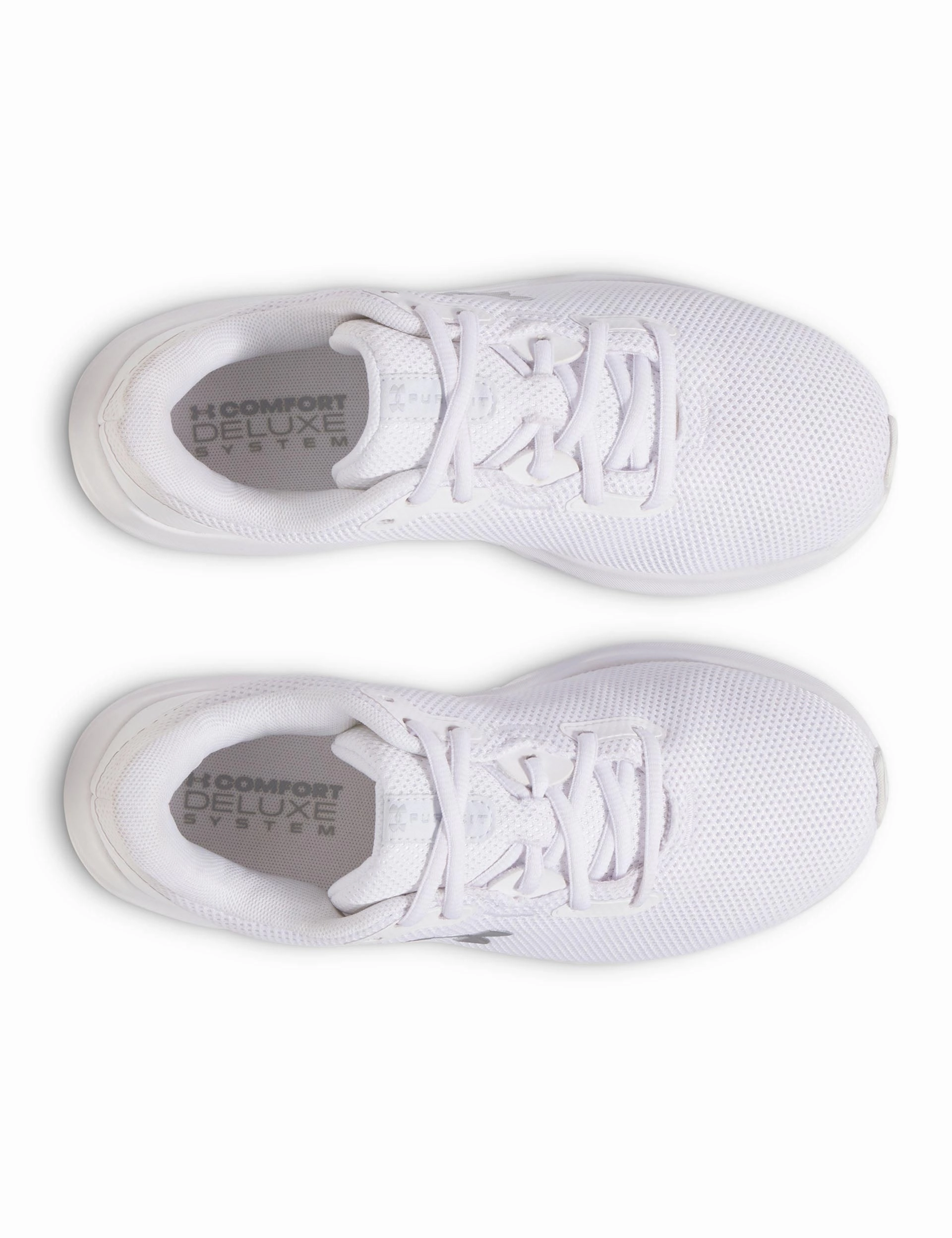 Pursuit 4 Running Shoes - White/Metallic Silver