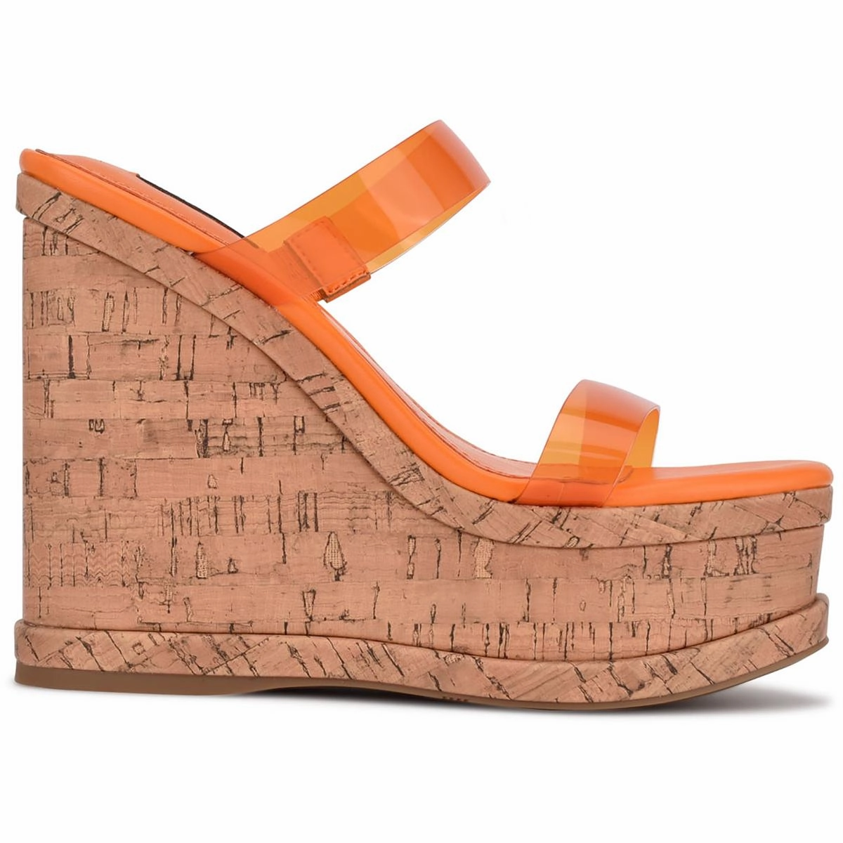 Rapps  Womens Slip On Dressy Wedge Sandals